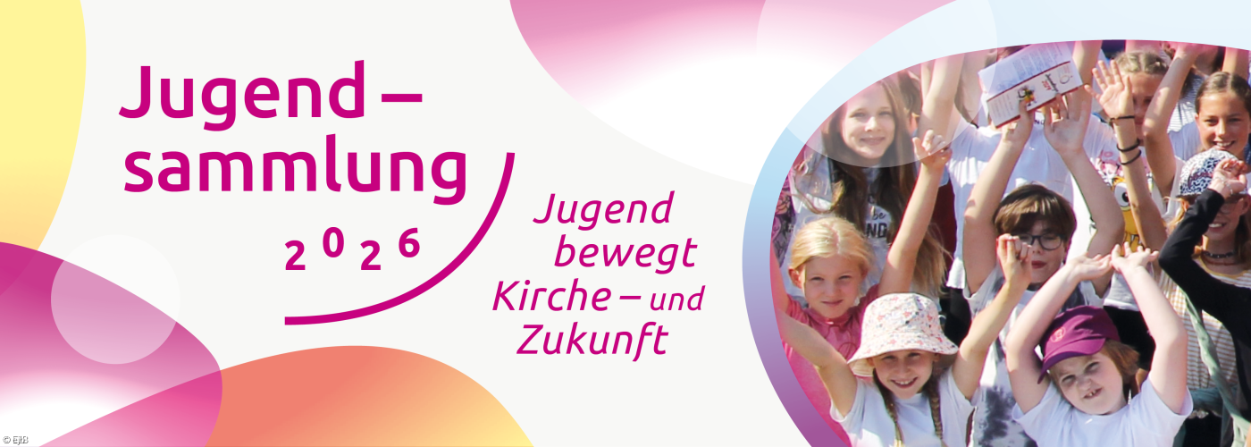 Symbolbild: Fröhliche Jugendliche - Jugendsammlung Evangelische Jugend in Bayern: Jugend bewegt Kirche - und Zukunft 
