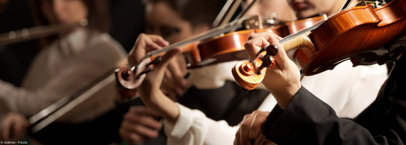 Musiker eines Orchesters