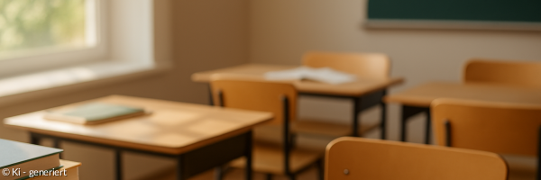 Schule Kreuzschatten Fenster