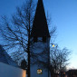 Pauluskirche bei Nacht